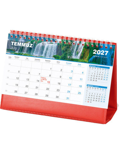 AMT-04-BK Şelale Masa Takvimi