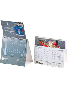 AMT-07 Sıvama Taşıyıcılı Masa Takvimi